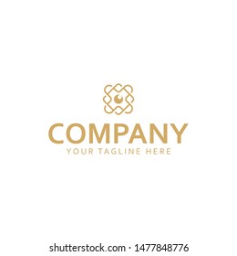 
abstract luxury simple logo vector