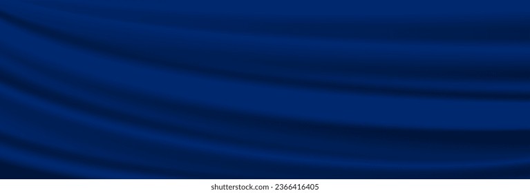 Abstraktes luxuriöses, weiches Hintergrunddesign. Seidengewebe, gewellter, falscher strukturierter Hintergrund. Vektorgrafik