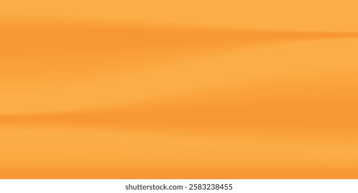 Abstract luxury vintage orange gradient background look like sun and empty studio room for display product ad website template