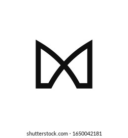 Abstract M Initial For Logo Design Inspiration