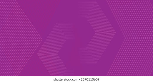 Abstract Magenta Chevron Lines Modern Vector Background.