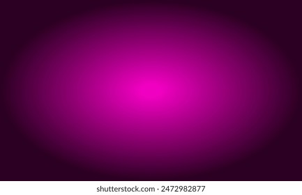 Abstract magenta gradient spotlight background. Blurred gradation art backdrop template