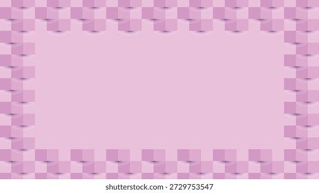Abstract Magenta Wall Block Pattern with blank for copy space