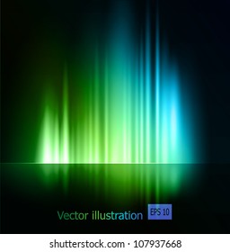 Abstract magic light background