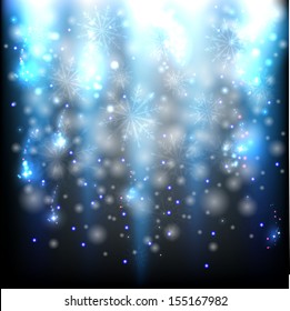 Abstract magic light background
