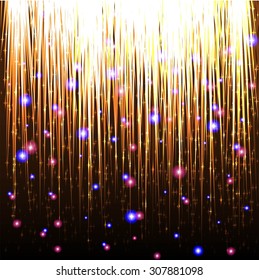 Abstract magic light background
