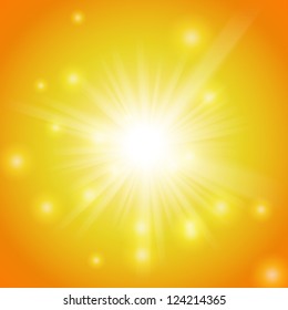 Abstract magic light background. Vector illustration for your majestic design. Easy to use. Element for web design.