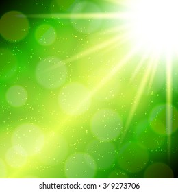 Abstract Magic Light Background Vector Illustration EPS10