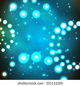Abstract Magic Light Background Vector Illustration EPS10