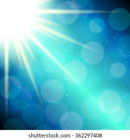 Abstract Magic Light Background Vector Illustration EPS10