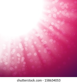 Abstract Magic Light Vector Background