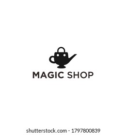 logotipo de magia abstracta. icono de laboratorio