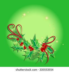 Abstract magic winter shiny background. Vector 