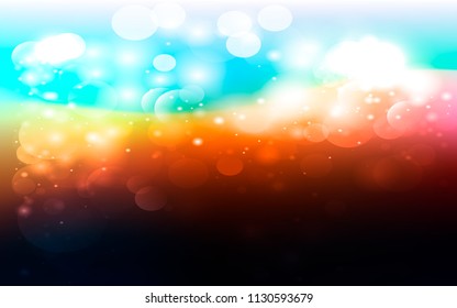 abstract and magical color background vector art