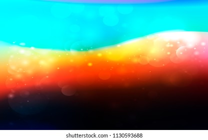abstract and magical color background vector art