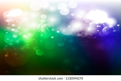 abstract and magical color background vector art