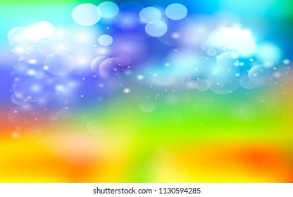 abstract and magical color background vector art