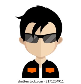 Abstract Male avatar many uses for advertising, book page, paintings, printing, mobile wallpaper, mobile backgrounds, book, covers, screen savers, web page, landscapes, birthday card, greeting cards