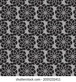 abstract Mandala art seamless pattern 