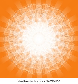 Abstract Mandala Background