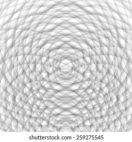 Abstract Mandala Background - Vector, geometrical, 3d shadows. Flower like, circular design. 