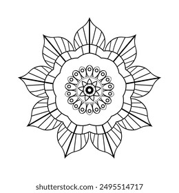 
Abstract mandala banners
Decorative mandala on white background