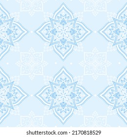 Abstract Mandala. Beautiful drawings with seamless patterns and small details. 