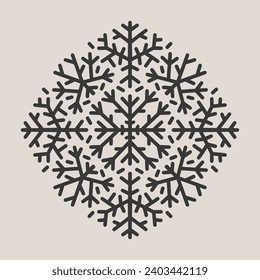 Resumen Mandala. Patrón circular en forma de mandala para Henna, Mehndi, tatuaje, decoración. Patrón oriental, ilustración vectorial.