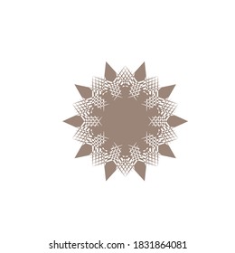 abstract mandala decoration vector illustration design template