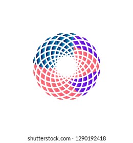 Abstract mandala icon graphic design template vector isolated