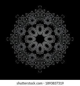 Abstract mandala modern pattern design background