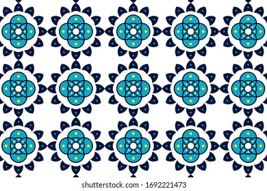Abstract Mandala Pattern Background Design