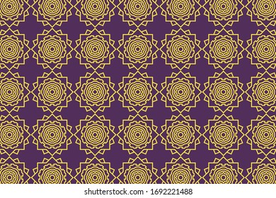 Abstract Mandala Pattern Background Design