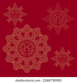Resumen del patrón de mandala, florido tema del koleidoscopio. Ideal para empresas, negocios y decoración