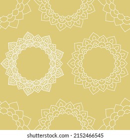 Abstract mandala pattern design for t-shirt, tattoo, floor, walls, yoga cloth
 Seamless pattern. Repetitive geometric, odd floral pattern.