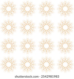 Abstract Mandala Pattern for Zen Spaces