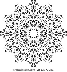 Abstract Mandala Vector Design for your business