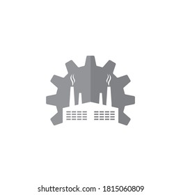 Abstract Manufacturing Vector , Industry Logo