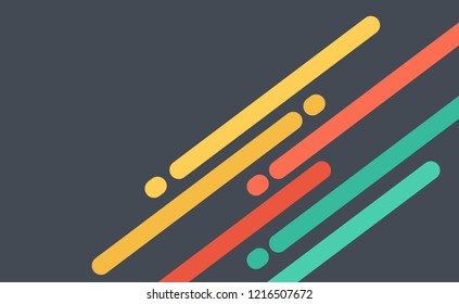 Abstract many lines vector background with colorful, web page, poster, graphic background for your design.