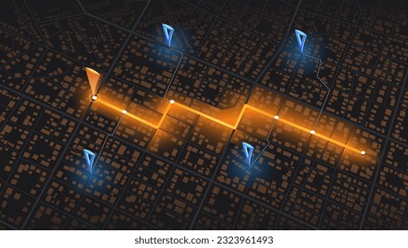 Abstract Map Background. Vibrant and eye-catching. Vector illustration. Versatile for various creative applications. Suitable for print and digital media. High-quality and customizable.