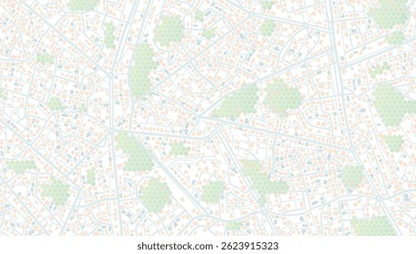 Abstract map downtown district. Geolocation your location on map with river and grid. Concept of planning and mapping a travel. Flat vector illustration