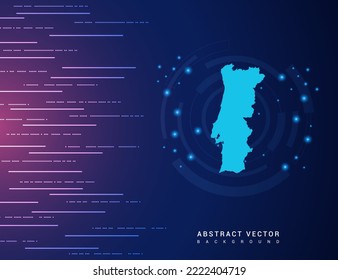 doodle freehand drawing of portugal map. 4686771 Vector Art at Vecteezy