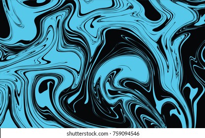 Abstract marble art texture on black background,vector, ornamental backdrop. Design element for prints,decor, textile,web,arts.