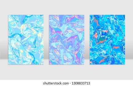The abstract marble background. It can be used for posters, cards, flyers, brochures, magazines and any kind of cover. EPS 10