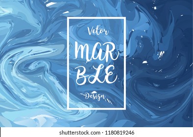 Abstract marble background. Colorful paint fluid wawes