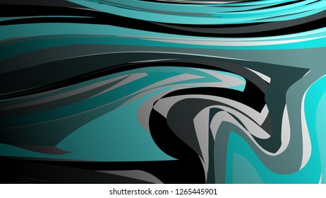 Abstract marble background. Colorful paint fluid waves - Vector