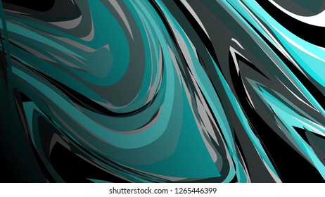 Abstract marble background. Colorful paint fluid waves - Vector