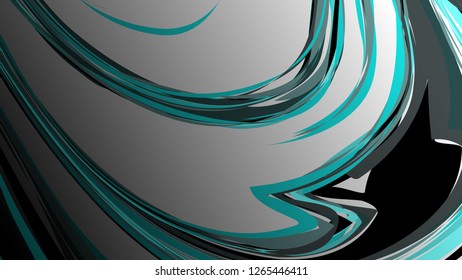 Abstract marble background. Colorful paint fluid waves - Vector