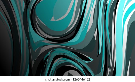 Abstract marble background. Colorful paint fluid waves - Vector