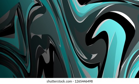 Abstract marble background. Colorful paint fluid waves - Vector